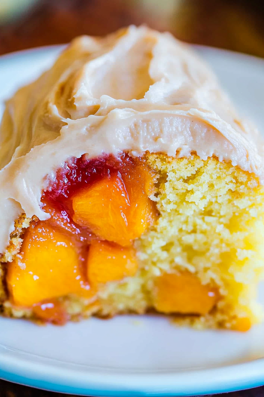 Peach Cake Recipe Delicious Peach Cake