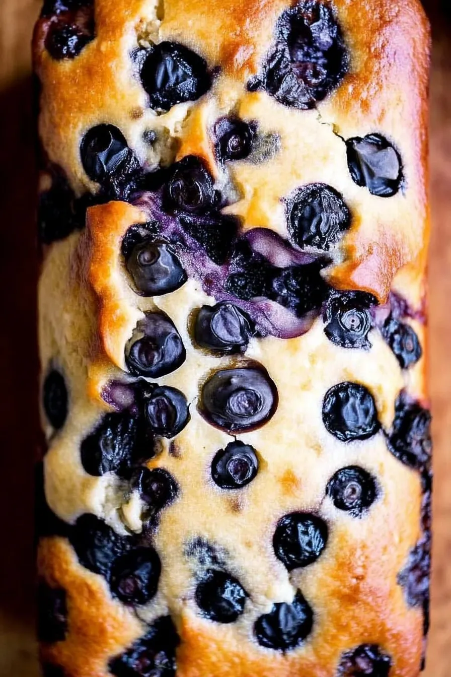Delicious Lemon Blueberry Bread