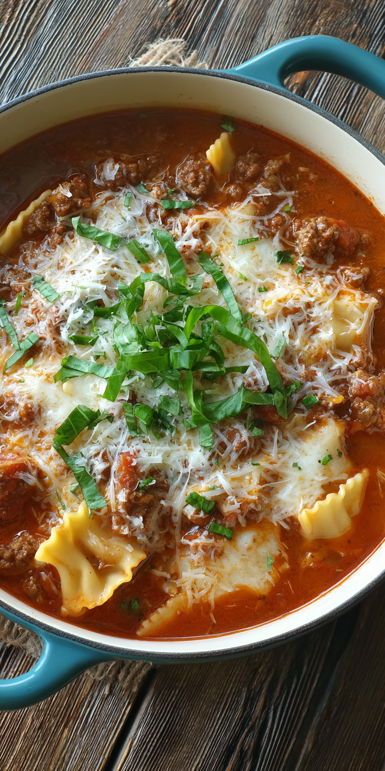 30-Minute Quick Lasagna Soup – Perfect Weeknight Dinner Recipe