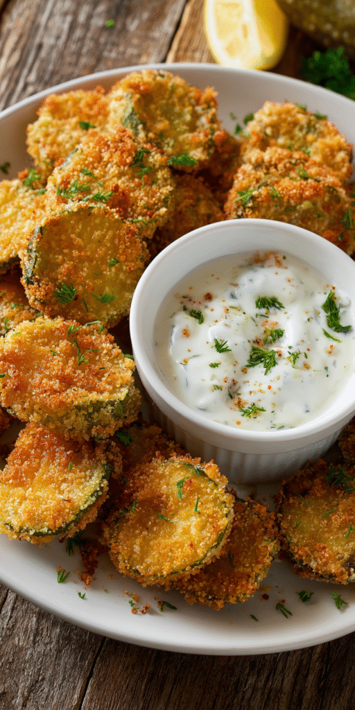Air Fryer Fried Pickles Recipe