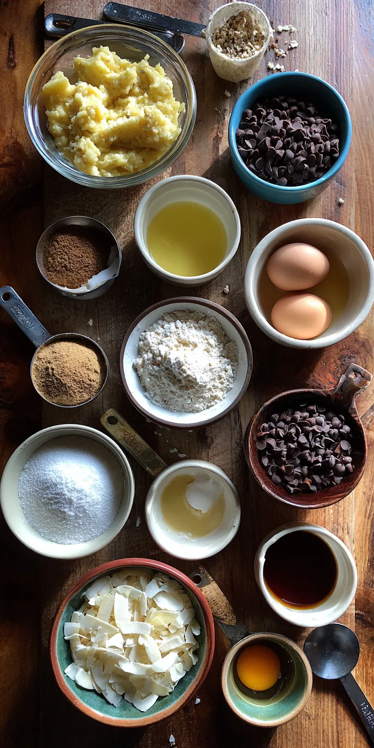 Banana Almond Joy Muffins – Chocolate & Coconut Twist served warm with cozy spices