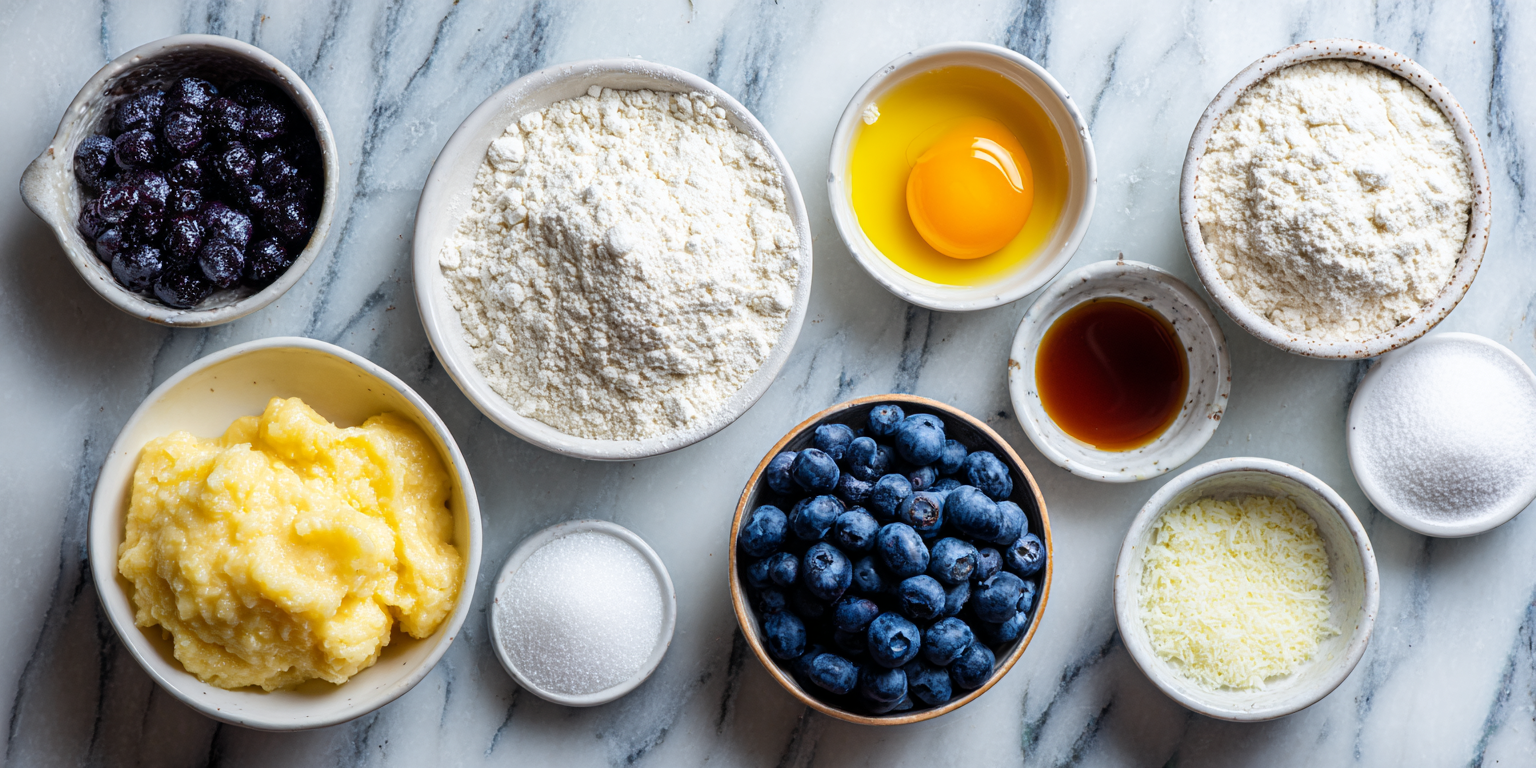 Blueberry Banana Muffins served warm with cozy spices