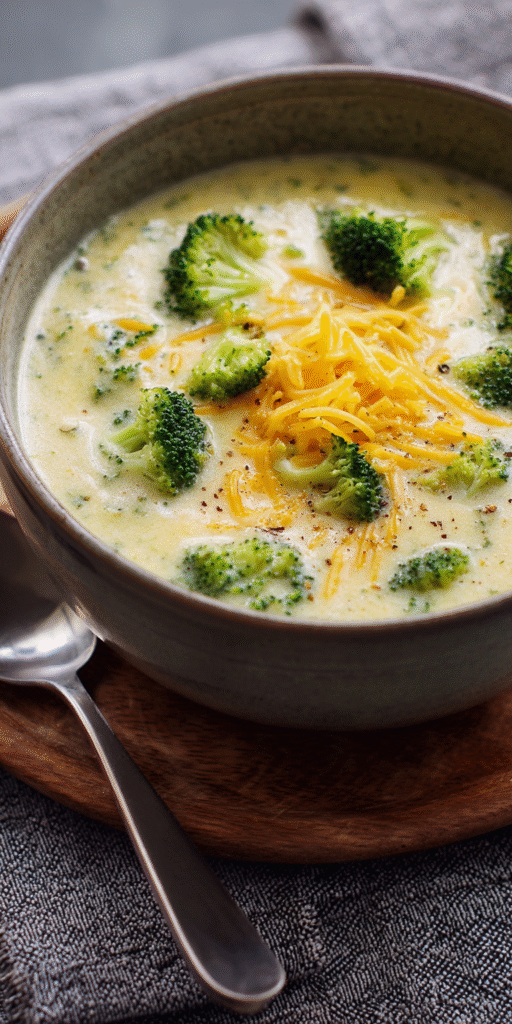 Cheesy Broccoli Potato Soup Recipe