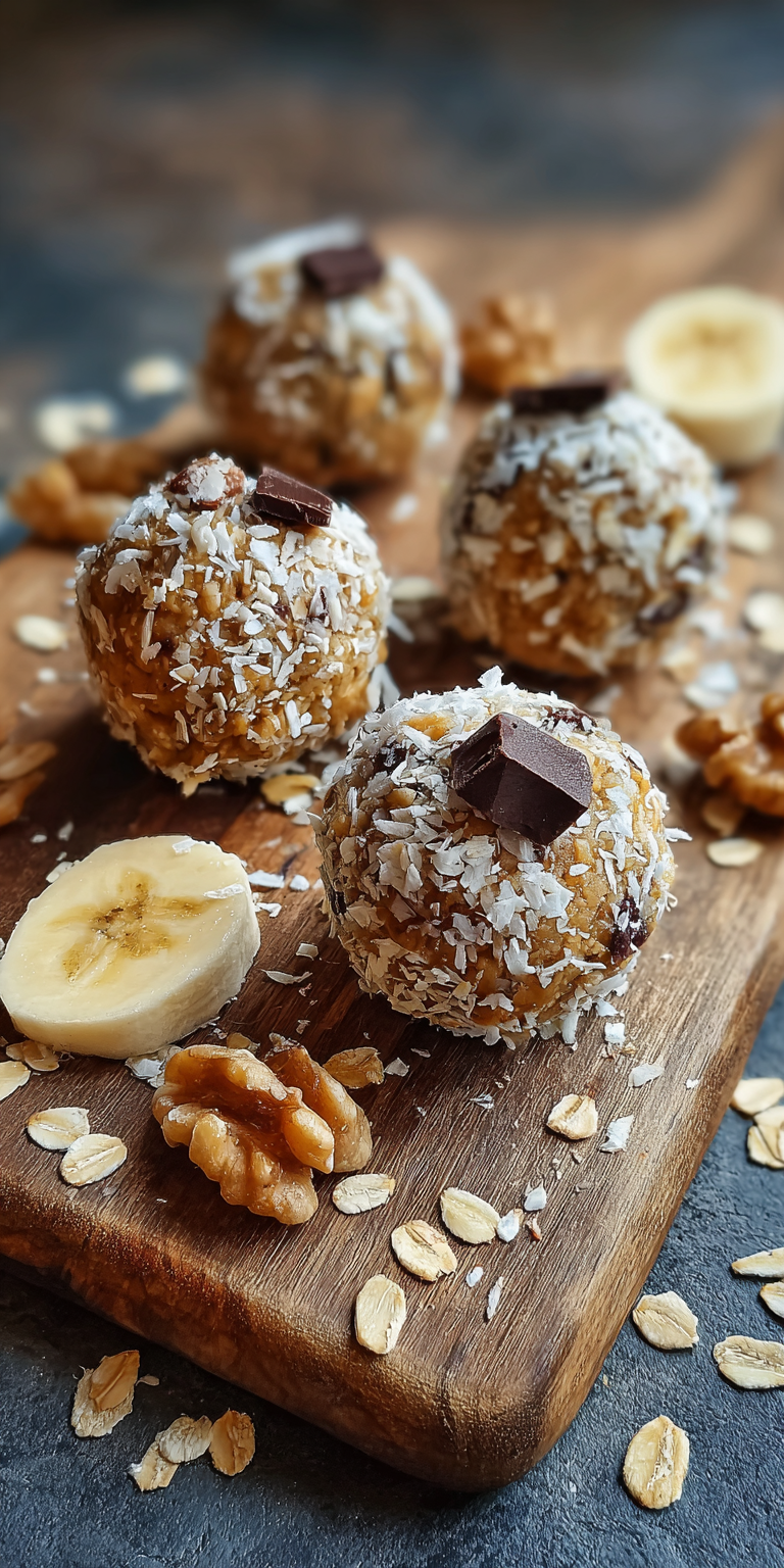 Chunky Monkey Banana Bites – No-Bake Chocolate & Peanut Bliss Recipe