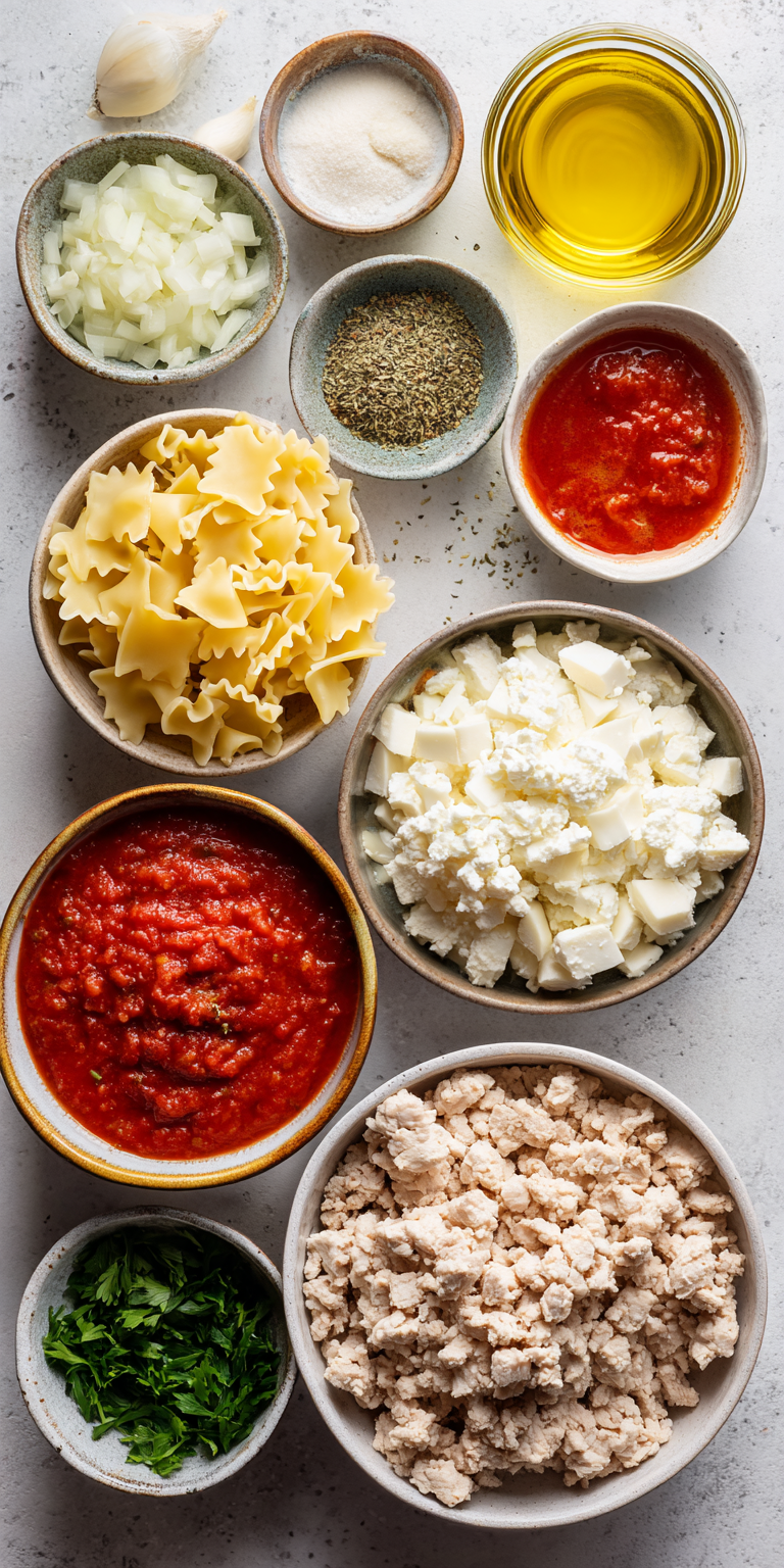 Creamy Italian Chicken Lasagna Soup – Hearty & Delicious served warm with cozy spices