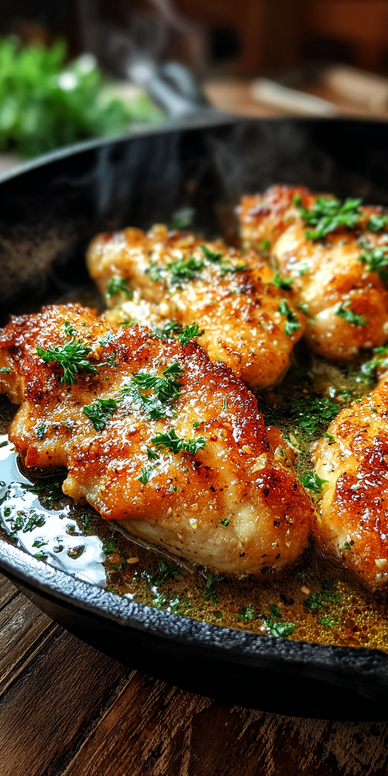 Crispy Garlic Chicken Breasts – Golden & Juicy