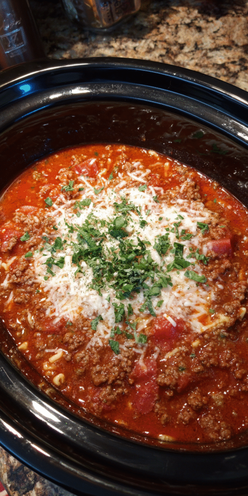 Crock Pot Dump-and-Go Lasagna Soup – 10-Minute Prep Recipe