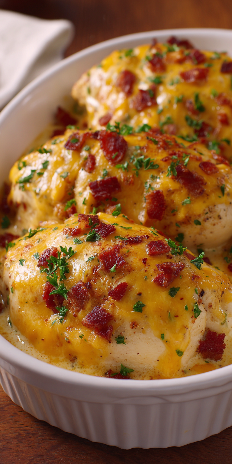 Flavorful Ranch Baked Chicken – Juicy & Easy Recipe