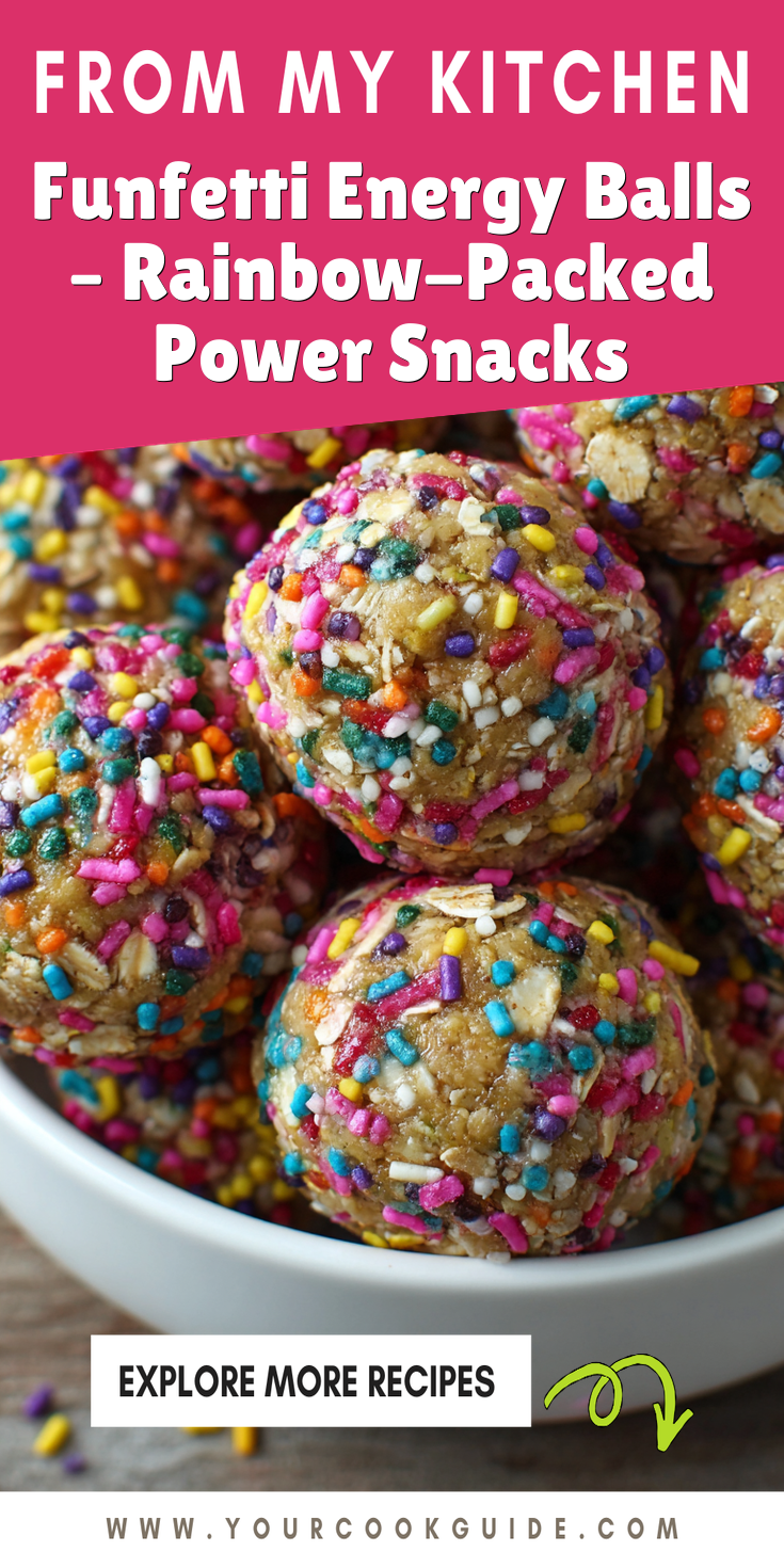 Funfetti Energy Balls – Rainbow-Packed Power Snacks served warm with cozy spices