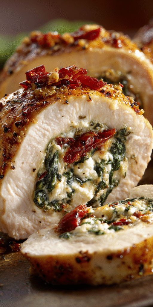 Gourmet Stuffed Chicken Recipe