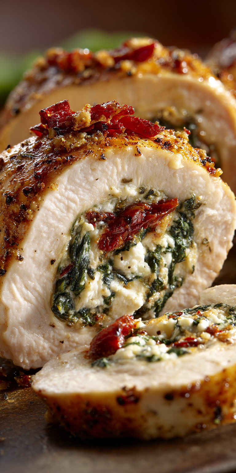 Gourmet Stuffed Chicken Recipe
