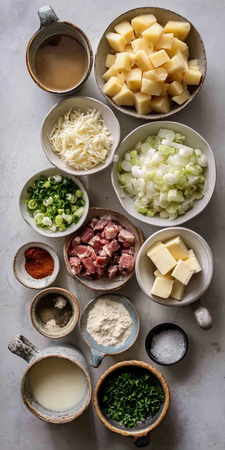 Grandma’s Classic Potato Soup – Easy Modern Twist served warm with cozy spices