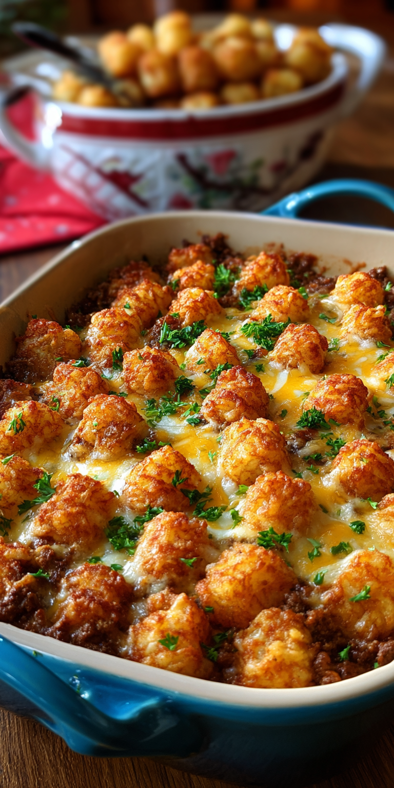 Ground Beef & Potato Enchilada Casserole Recipe