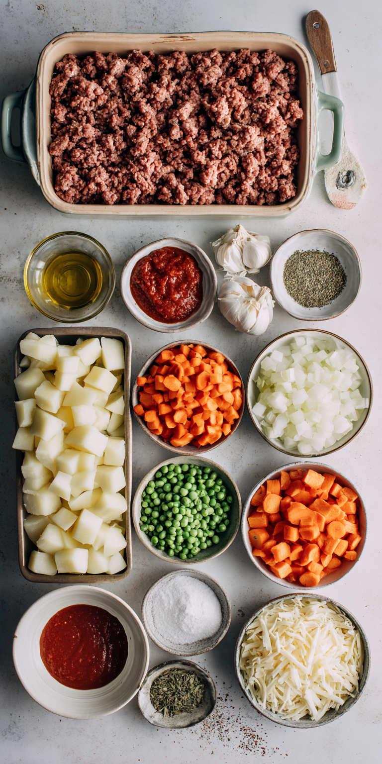Italian Ground Beef & Potato Skillet – Savory Family Meal served warm with cozy spices
