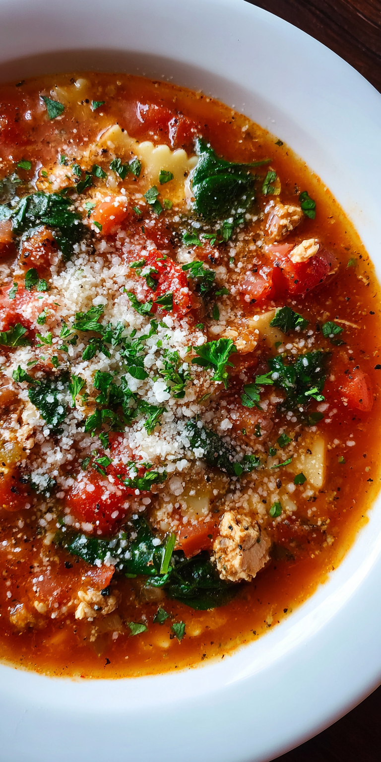 Light & Healthy Lasagna Soup – Comfort Without Guilt served warm with cozy spices