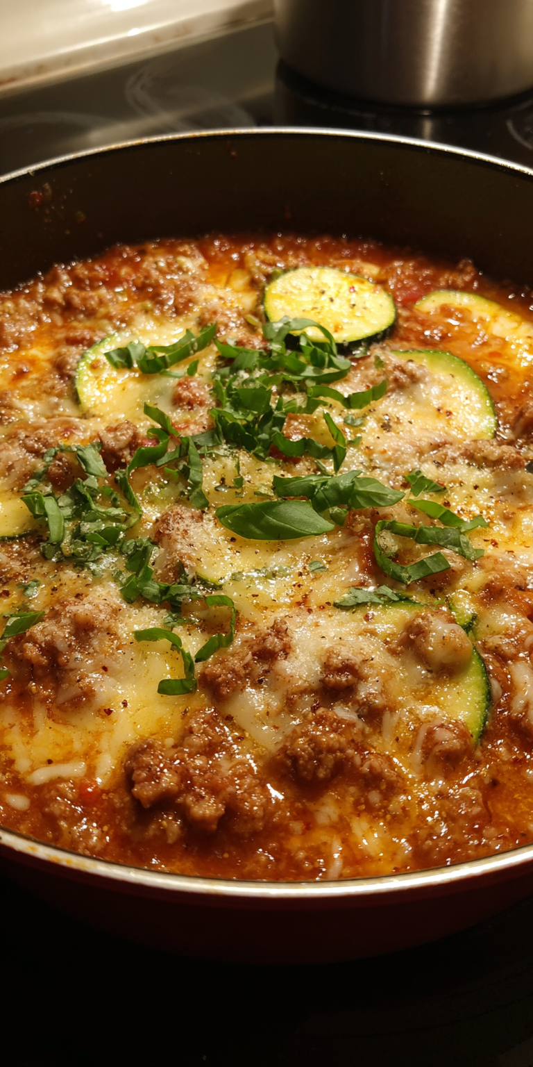 Low Carb Cheesy Lasagna Soup Recipe