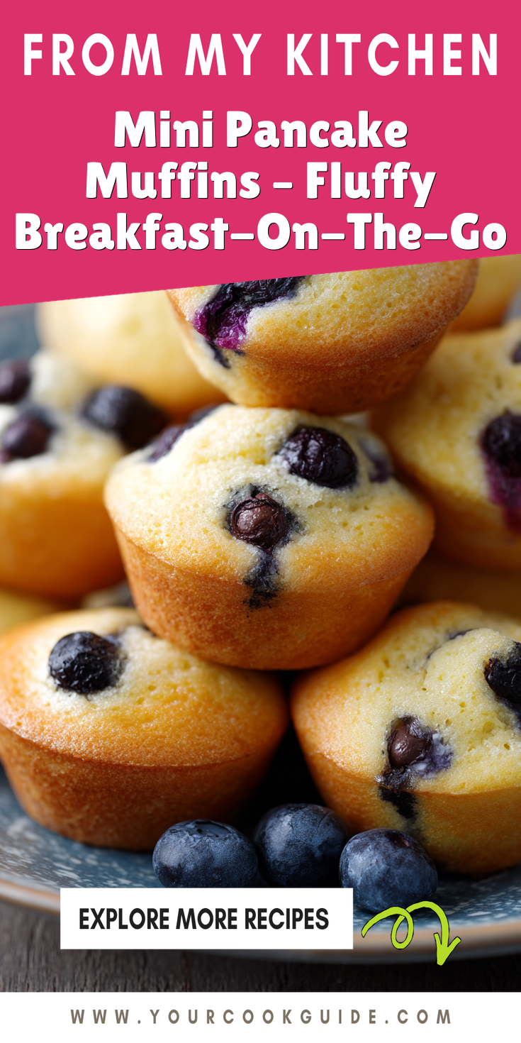 Mini Pancake Muffins – Fluffy Breakfast-On-The-Go served warm with cozy spices