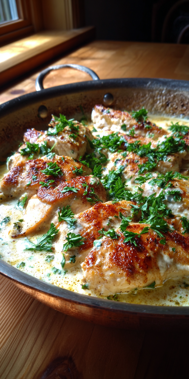 One-Pan Garlic Butter Chicken – Easy Family Dinner Recipe
