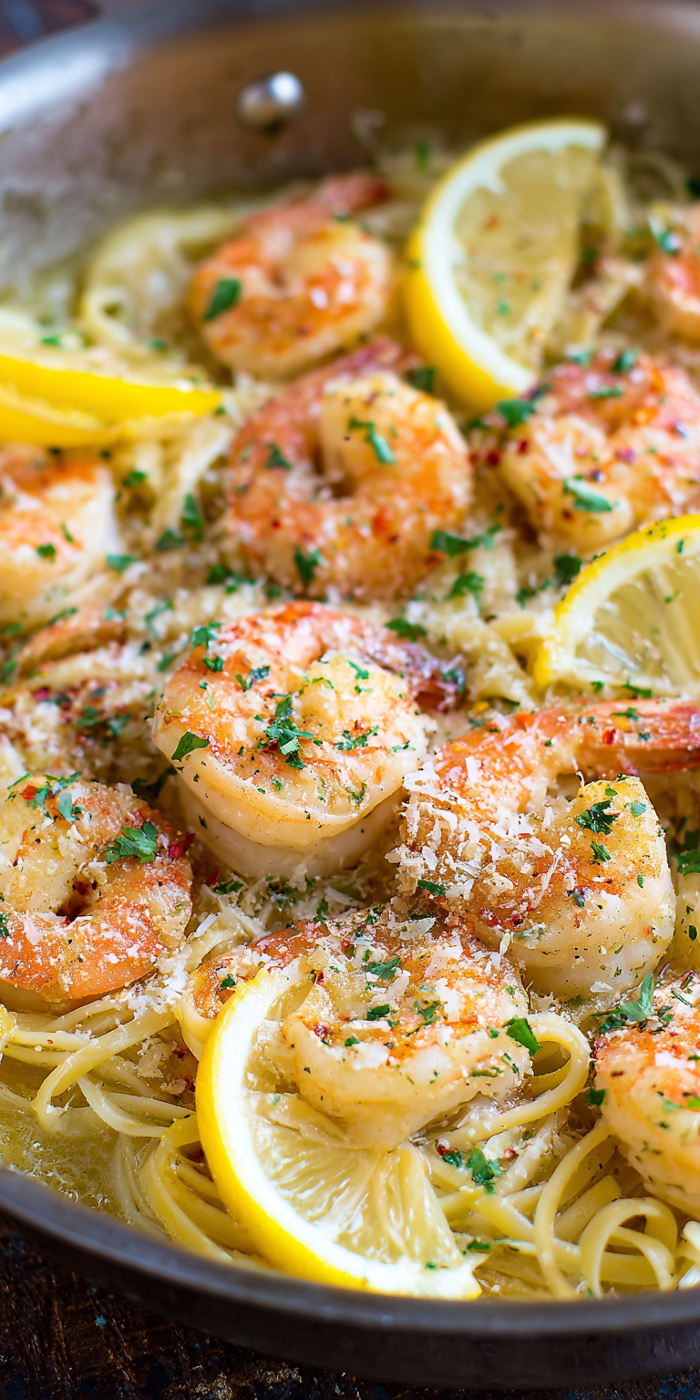 One-Pan Garlic Shrimp Scampi – Easy Cleanup Recipe