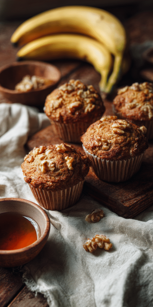 Peanut Butter Banana Muffins – Sweet & Nutty Breakfast Treat Recipe