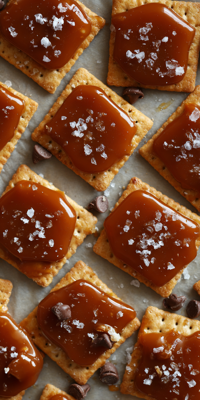 Salted Caramel Cracker Bites – Irresistible Sweet & Salty Snacks Recipe