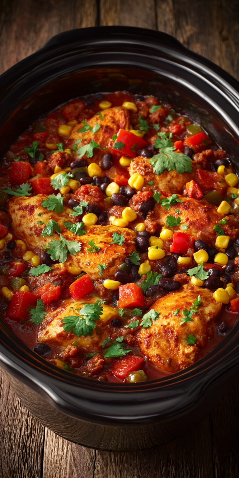 Slow Cooker Buffalo Chicken Dip Creamy Spicy Party Favorite served warm with cozy spices