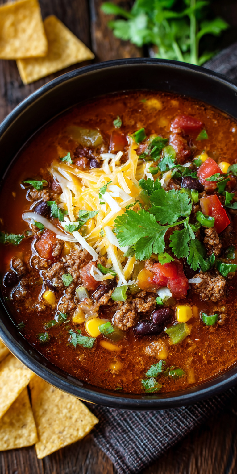 Ultimate Weeknight Taco Soup Recipe