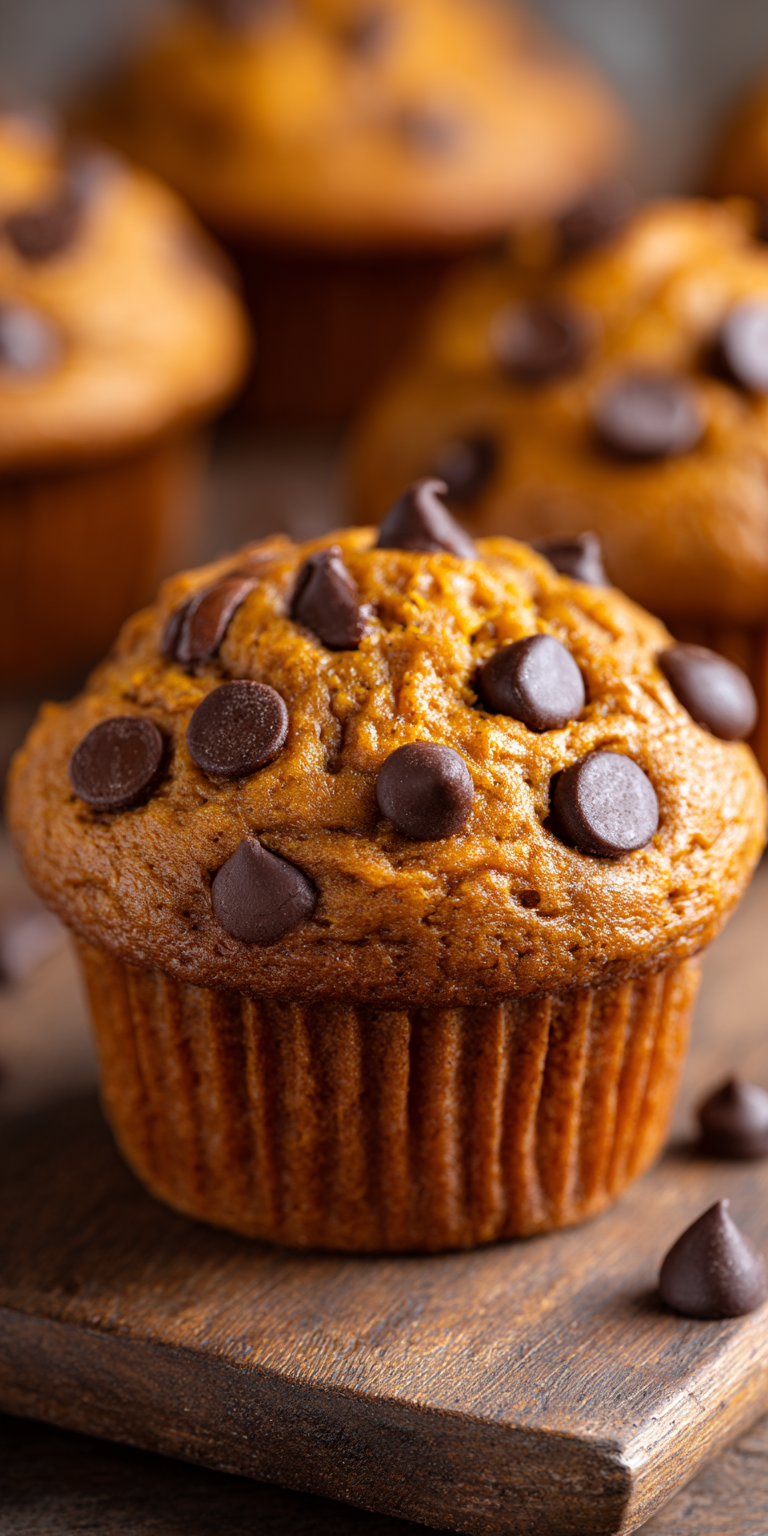 Vegan Chocolate Banana Muffins – Moist, Fluffy & Dairy-Free served warm with cozy spices