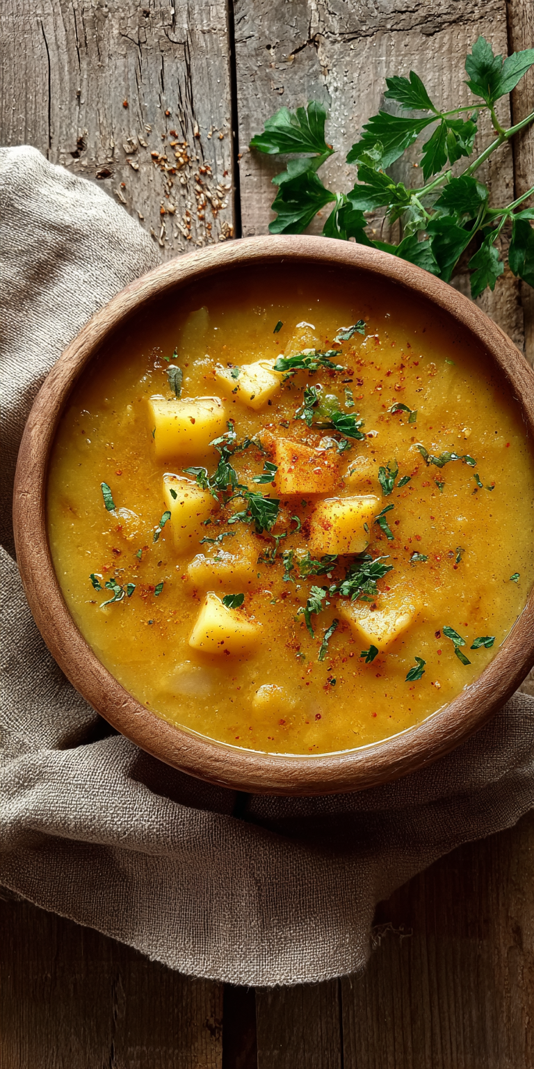 Vegan Potato Soup – Smooth, Creamy, Dairy-Free Recipe