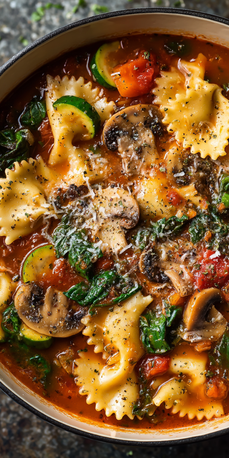 Vegetarian Creamy Lasagna Soup – Dreamy Italian Classic Recipe