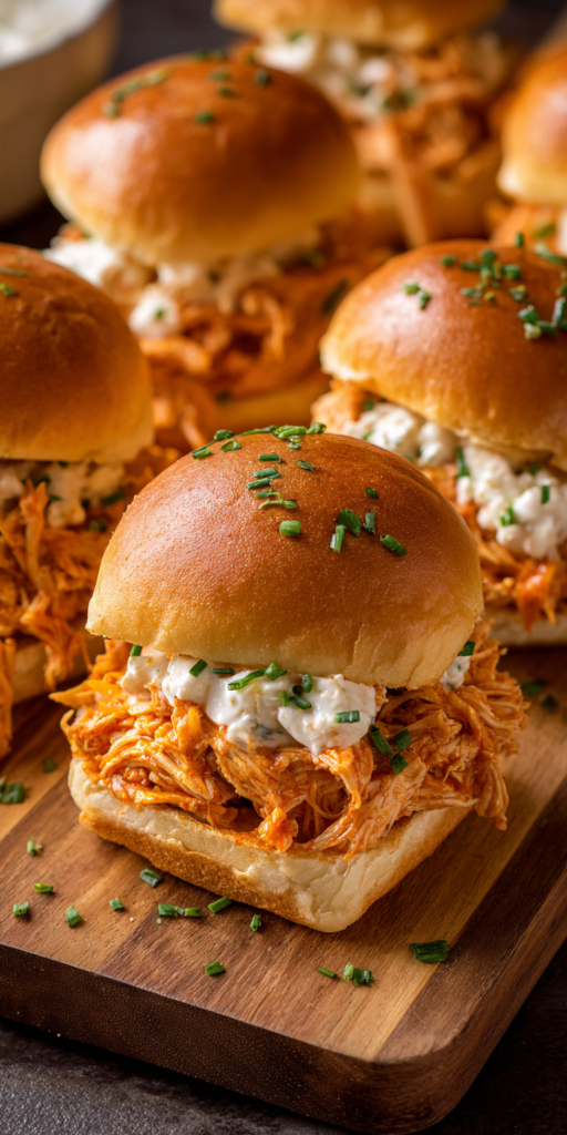 Buffalo Chicken Sliders Recipe