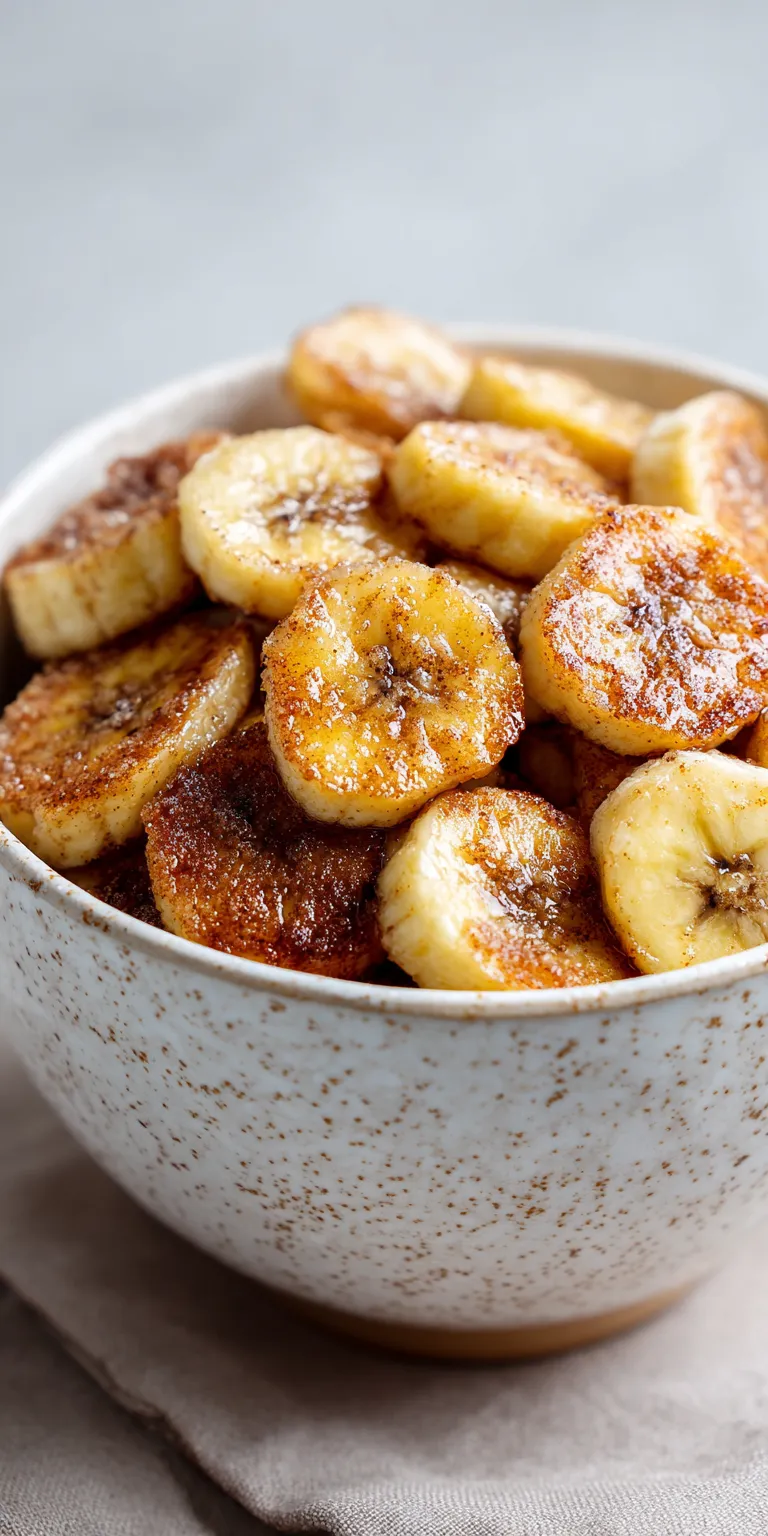 Air Fryer Cinnamon Sugar Banana Chips Recipe