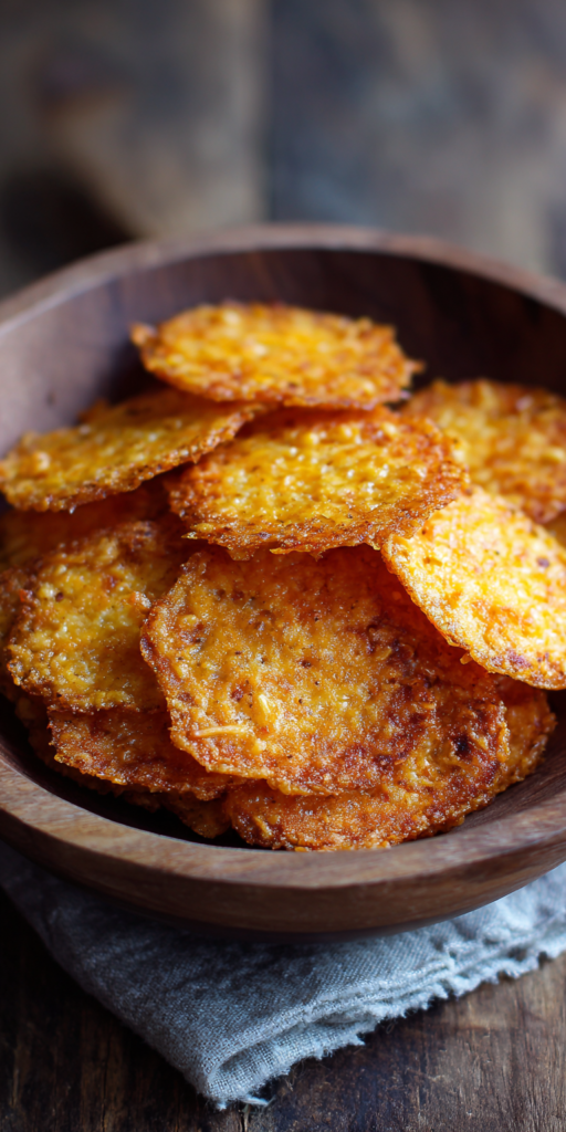 Crispy Cottage Cheese Chips Recipe
