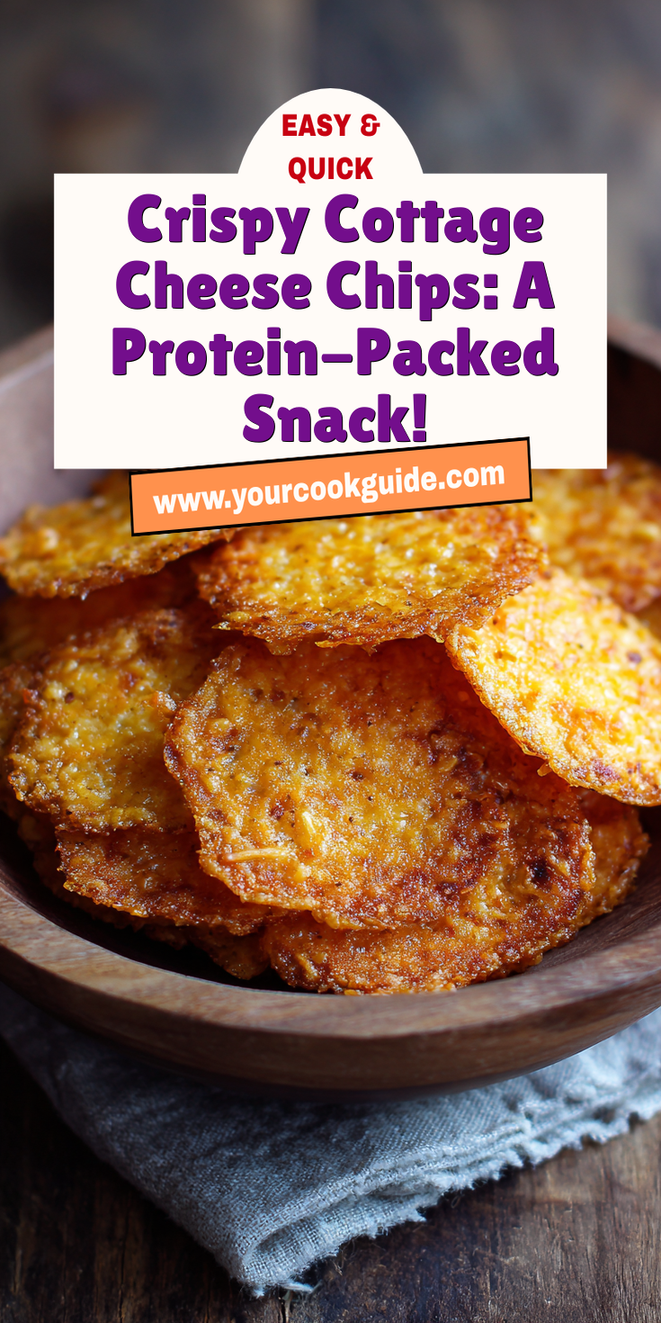 Crispy Cottage Cheese Chips: A Protein-Packed Snack! served warm with cozy spices