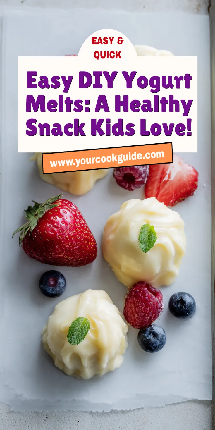 Easy DIY Yogurt Melts: A Healthy Snack Kids Love! served warm with cozy spices