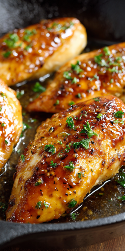 Honey Mustard Glazed Chicken Breasts Recipe