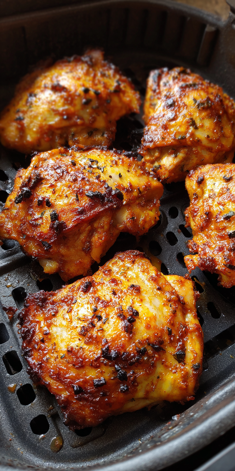 Maple-Glazed Air Fryer Chicken Recipe