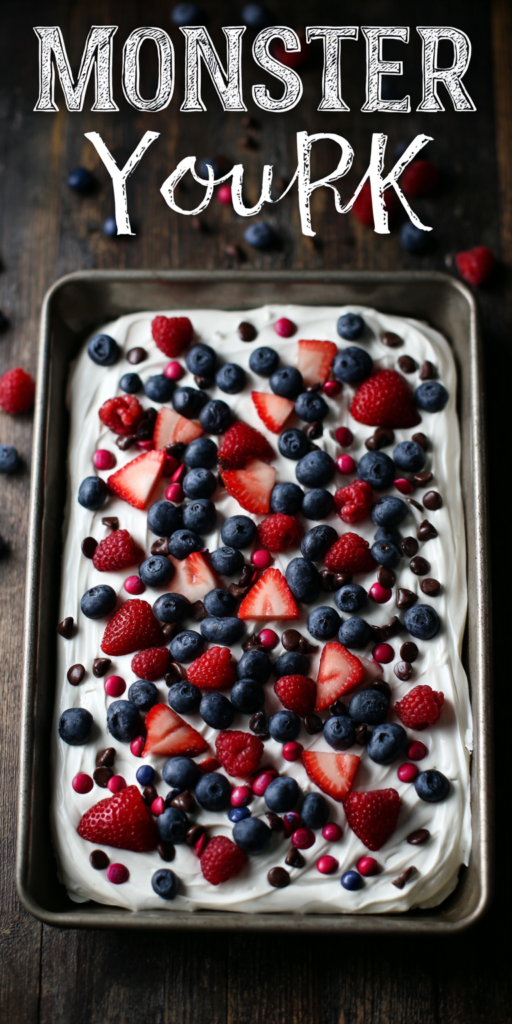 Monster Yogurt Bark Recipe