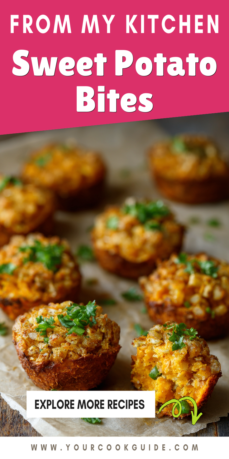 Sweet Potato Bites served warm with cozy spices