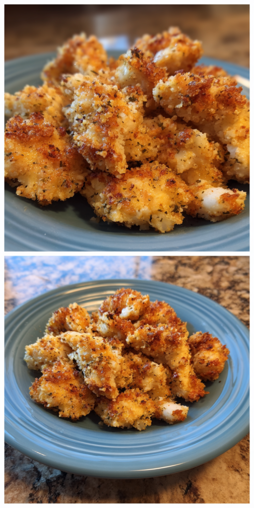 Air Fryer Keto Pork Rind Crusted Chicken Recipe