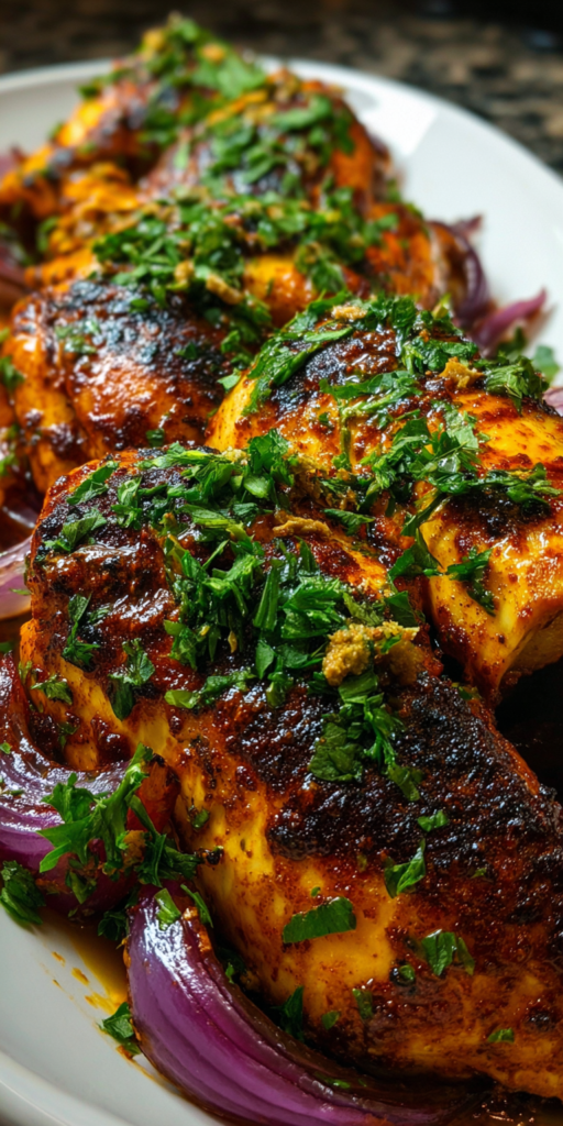 Smoky Chipotle & Honey Harissa Chicken served warm with cozy spices