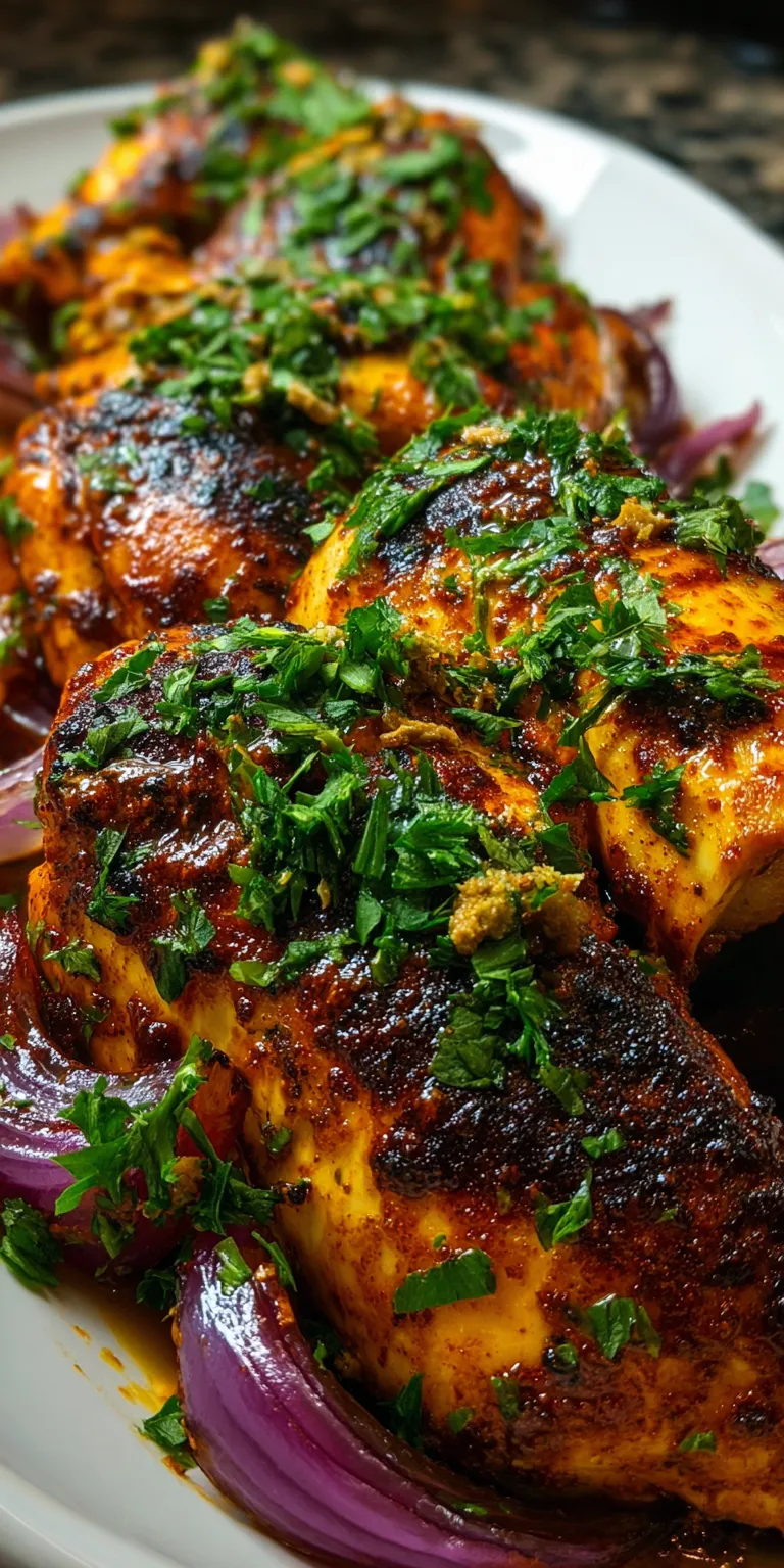 Smoky Chipotle & Honey Harissa Chicken served warm with cozy spices