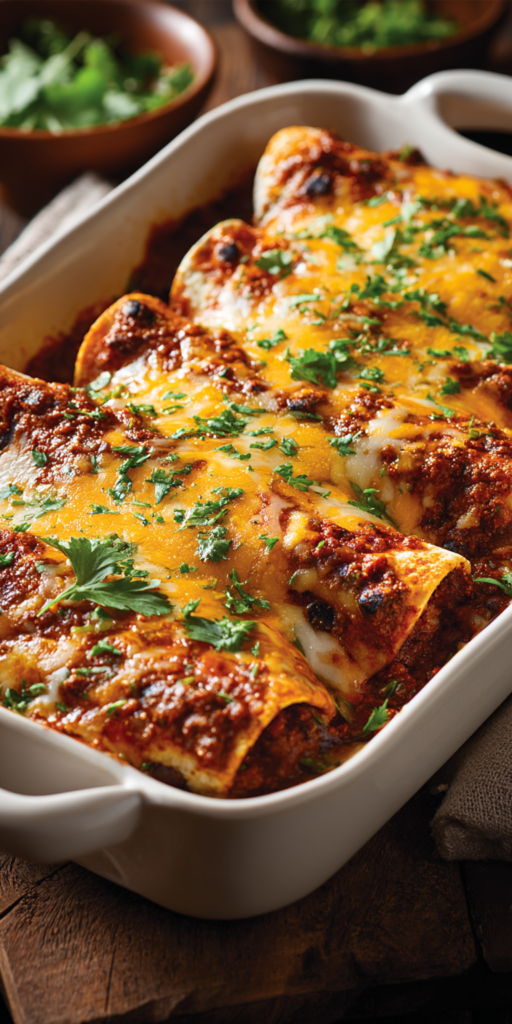 Beef Enchiladas Quick Dinner Recipe