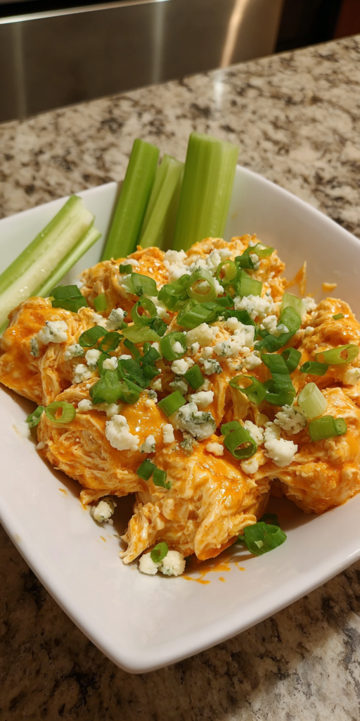 Buffalo Chicken Dip Protein Snacks Recipe