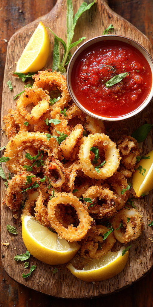Calamari Fritti Crispy Seafood Recipe