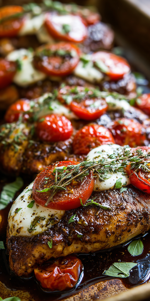 Caprese Chicken Balsamic Dinner Ideas Recipe