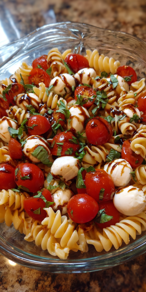 Caprese Pasta Salad Easy Salads Recipe