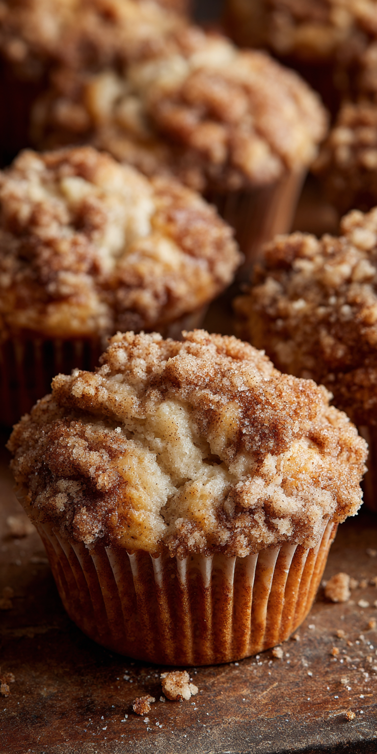 Coffee Cake Banana Crumb Muffins Recipe