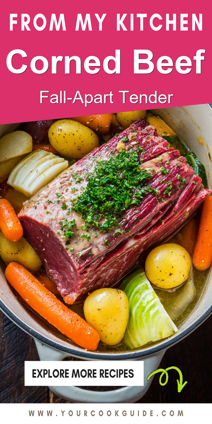 Corned Beef served warm with cozy spices