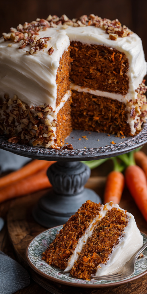 Easy Blender Carrot Cake Recipe